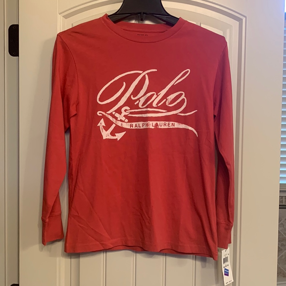 Boys Ralph Lauren Polo Long Sleeve Shirt